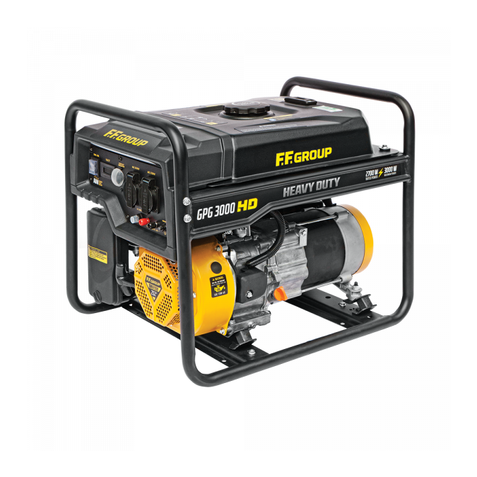 GENERATORE A BENZINA 3000HD 3KW FFGROUP HEAVY DUTY