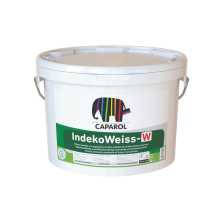 Caparol IndekoWeiss-W Bianco – Idropittura Professionale Supercoprente Antimuffa – Bianco Extra Opaco per Interni Sani