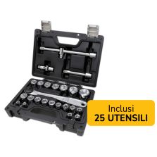 BETA BW 923E/C25 SERIE 20 CHIAVI A BUSSOLA ESAGONALI E ACCESSORI 1/2"