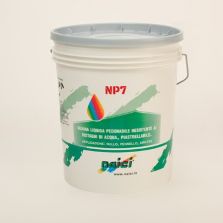 Naici NP7 Bianco kg. 20 – Guaina Liquida Elastomerica Calpestabile – Rivestimento Protettivo Anti-Infiltrazioni per Terrazzi e Guaine Bituminose