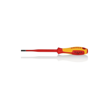 Knipex 982065 Cacciavite a Taglio 6,5 alto isolamento Lungh. 260mm SLIM