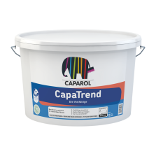 Caparol CapaTrend Bianco – Idropittura Professionale ad Alta Copertura e Resa – Opaca, Traspirante e Priva di Solventi (E.L.F.)