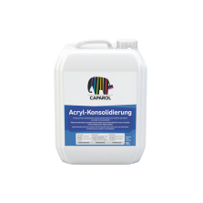Caparol Acryl-Konsolidierung 10 lt – Fissativo Consolidante Acrilico all'Acqua per Intonaci e Superfici Sfarinanti