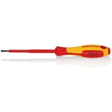 Cacciavite SLIM A taglio 3,5 mm Knipex, lungh. lama 100 mm