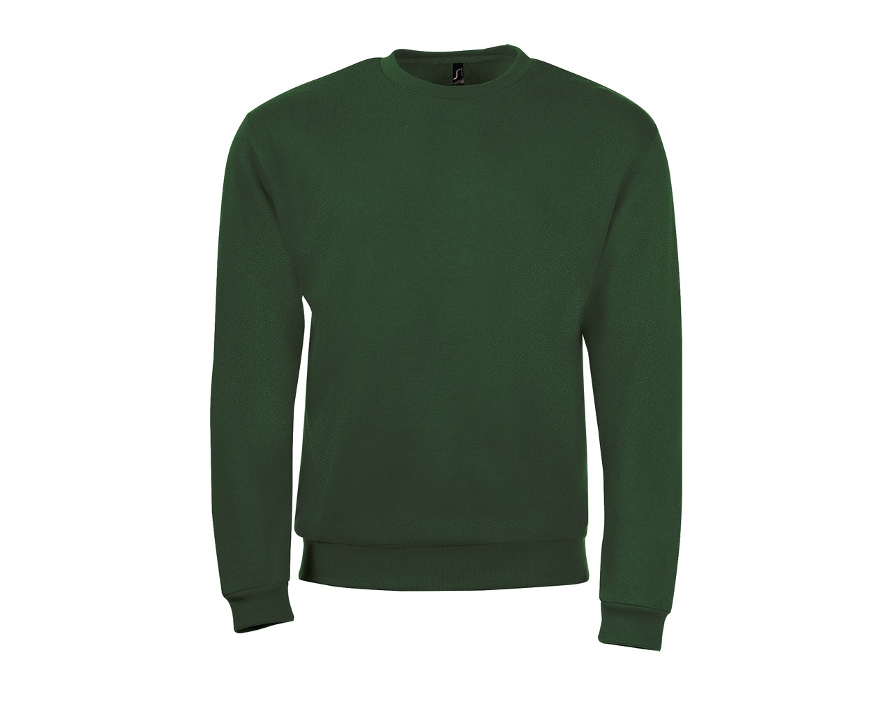 SOL'S SPIDER-01168-Verde bottiglia-A Felpa Girocollo Spider (serigrafia) - immagine 1